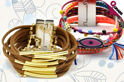 From QR49, Add Some Cultural Flare with Unique Brazilian Bracelets - Choose from 9 Bright Styles! (QR89 Value)